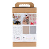 Set hobby Creativ Company ricamo, decorazione da appendere, lino, 1 scatola