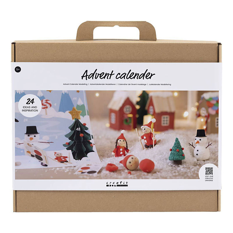 Calendario de adviento de modelado de empresa Creativ, 1 caja