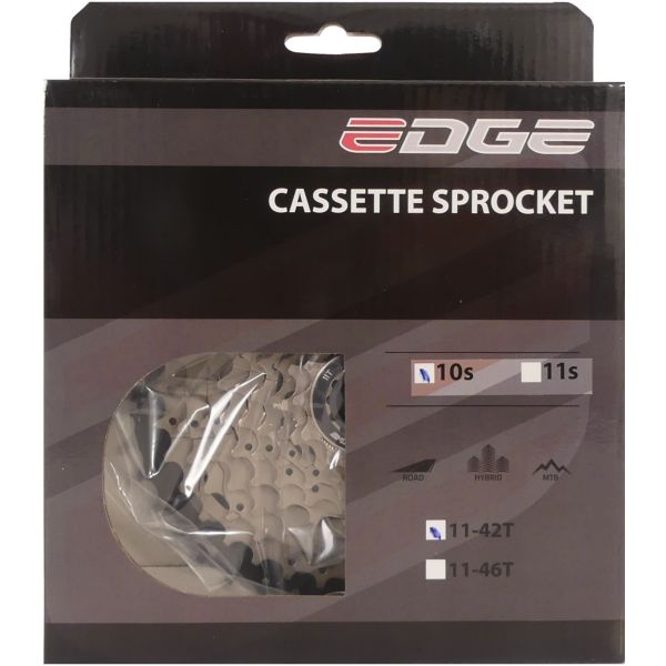 Cassette de borde de 10 velocidades CS-M6010 11-42T Silver Black