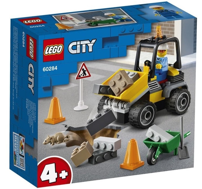 Lego City 60284 Bulldozer con carretilla