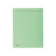 Carpeta 3 solapas exacompta folio 24x32cm 80g verde