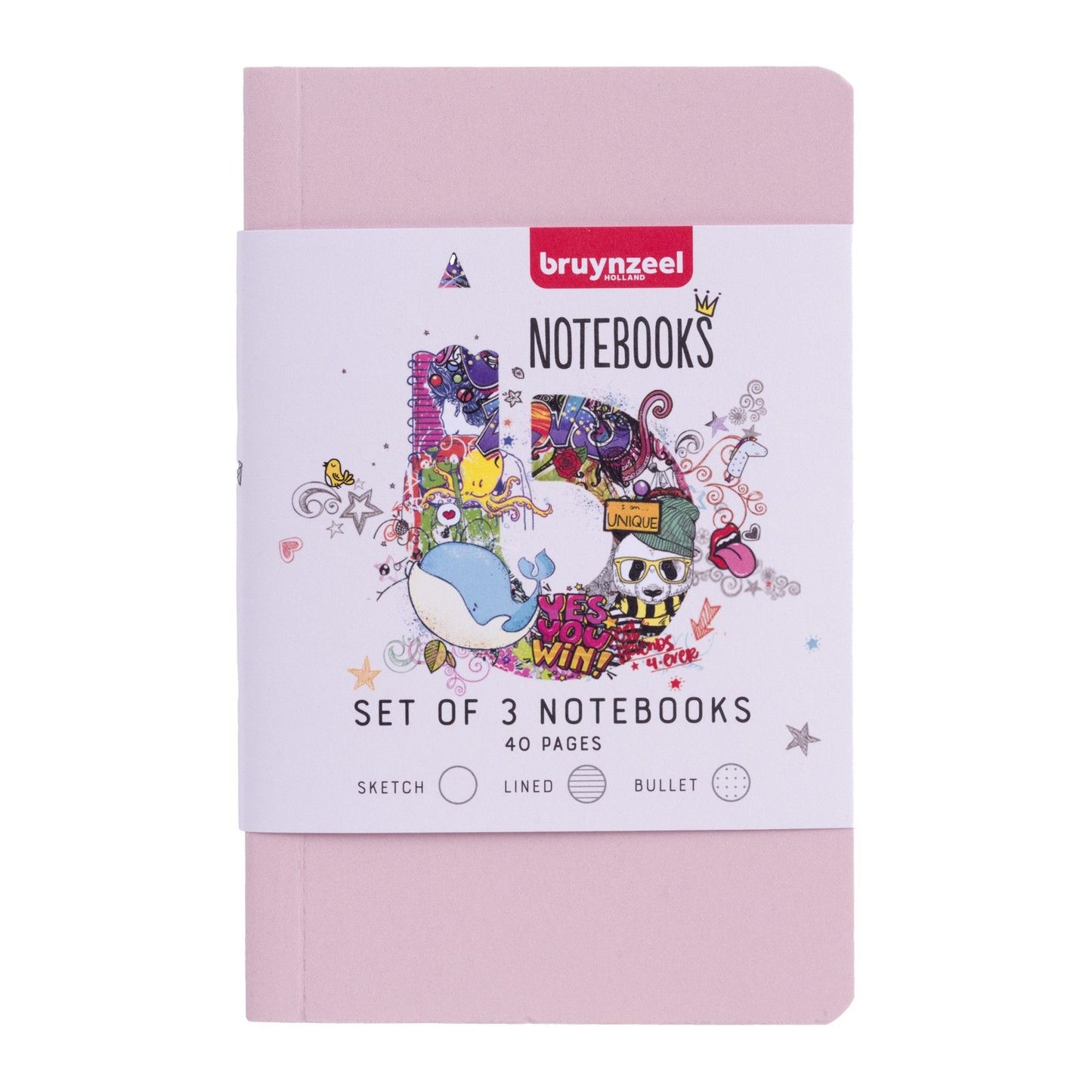 Bruynzeel • juego de 3 cuadernos a6