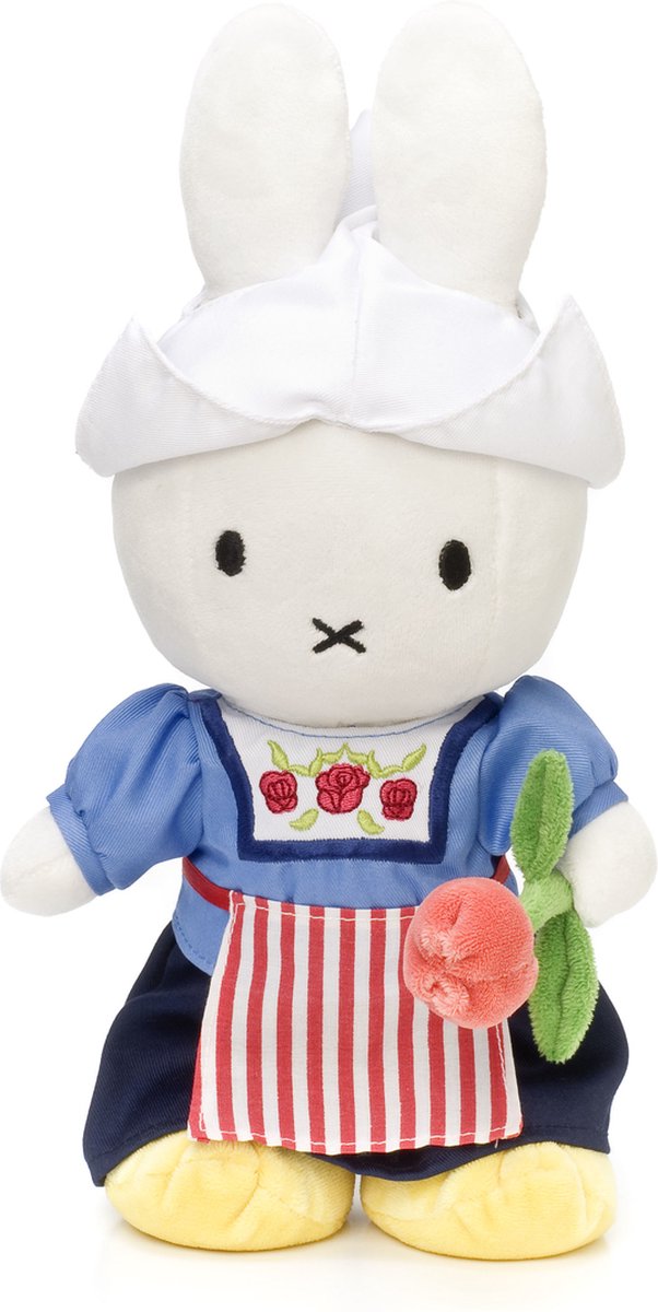 Bon ton toys nijntje - boerin met tulp - 24 cm