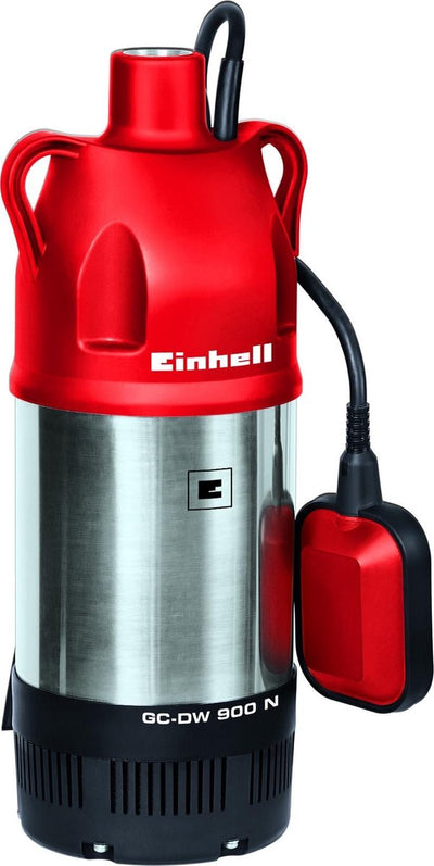Elettropompa sommersa di profondità Einhell GC-PP 900 n - 900 w - 6000 l h - max. profondità di immersione: 7 m - max. prevalenza: 32 m - alloggiamento in acciaio inossidabile - interruttore a galleggiante regolabile in altezza in continuo