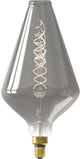 Calex vienna xxl titanium - e27 led lamp - filament lichtbron dimbaar - 4w - warm wit licht