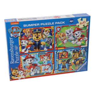 Puzzle Paw Patrol 4 x 42 piezas