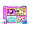 Puzzle Hello Kitty 4 in 1 100 pezzi