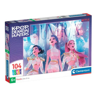Brandless sans marque clementoni kpop cazadores de demonios 1 puzzle 104 piezas (6031762)