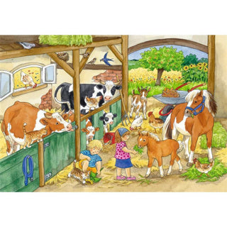 RAVENSBURGER - Allegria Farm Life 2 x 24 pezzi