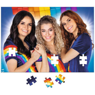 Puzzle K3 con poster, 104st.
