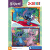 Clementoni legpuzzel super color disney stitch, 2x20st.
