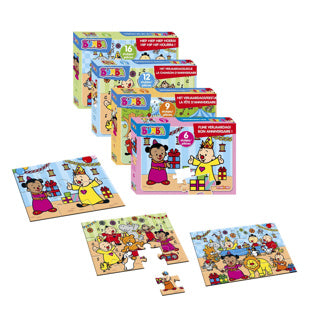 Studio 100 gambe puzzel buon compleanno, 6st.