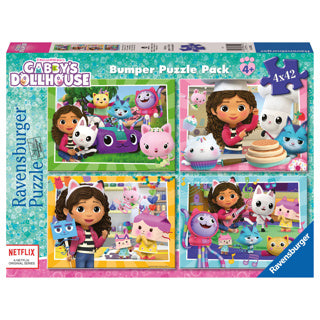 Puzzle Gabby's Dollhouse 4 x 42 pezzi