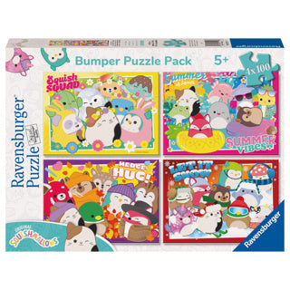 Ravensburger rompecabezas squishmallows 4 en 1 100 piezas