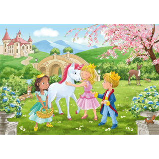 RAVENSBURGER puzzle puzzle Prince Princess, 2x12 st.