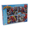 Puzzle Spiderman 4 in 1 100 pezzi