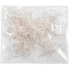 Ganci per orecchini Creativ Company, l: 18 mm, placcato argento, 100 pezzi 1 scatola