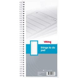 Things to do notepad office depot 80 sheets 14x29.7cm