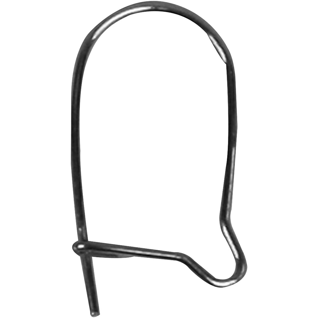 Orecchini Creative Company, l: 15 mm, placcati in argento, 200 pezzi 1 scatola