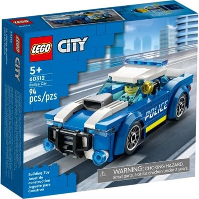 Lego ® city politiewagen 60312 bouwset voor kinderen vanaf 5 jaar; inclusief een minifiguur van een politieagent met een zaklamp en politiepet (94 onderdelen)