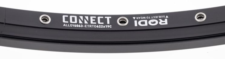 Rodi velg 28 (622) connect | 36 14 | zwart (ongeslepen)
