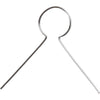 Colgante de metal: plateado, 50º.