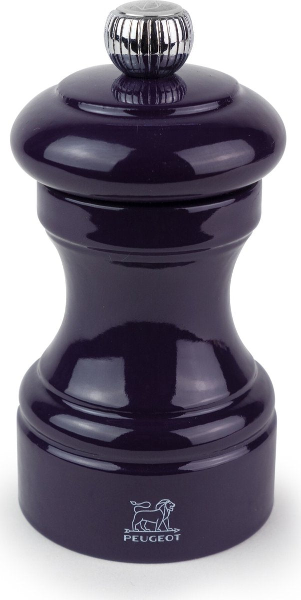 Molinillo de sal Peugeot bistro 10 cm - berenjena - madera PEFC