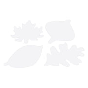 Colorations - jumbo craft leaves cardboard, 24 pieces - afbeelding 2