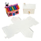 Case pieghevoli di carta 3D, set di 20