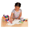Colorations 3d papieren vouw huizen, set van 20