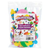 Colorations - zelfklevende foam vormen, 54st. - afbeelding 1