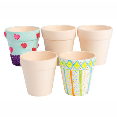 Colorazioni: decora la tua ceramica in pot di fiori. Set di 12