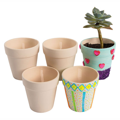 Colorazioni: decora la tua ceramica in pot di fiori. Set di 12
