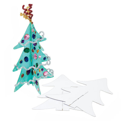 Colorazioni - Decora il tuo albero di Natale 3D, set di 12