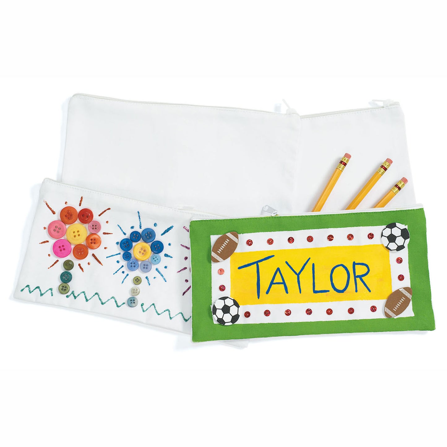 Colorations - versier je eigen etui canvas, set van 12