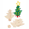 Le colorazioni fanno il tuo albero di Natale in legno, set di 12