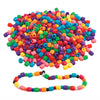 Colorations - gekleurde grote rijgkralen in emmer, 680 gram