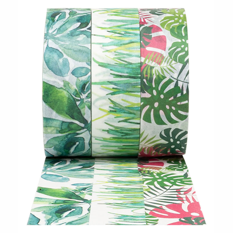 Colorations - washi tape planten 3 rollen, 5mtr.