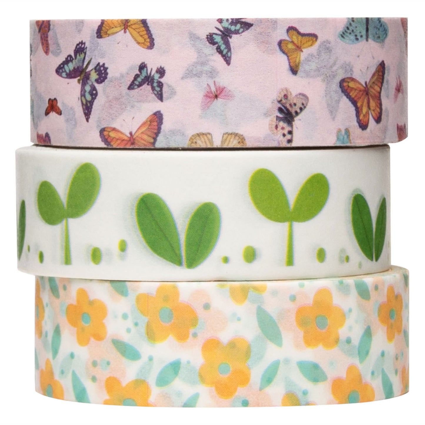 Colorazioni - Washi Tape Spring 3 rotoli, 5mtr.