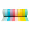 Colorations - washi tape pastel kleuren, set van 10
