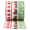 Colorations - washi tape kerst 3 rollen, 5mtr.