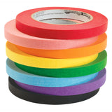 Colorations - afplaktape 8 kleuren - 55 meter per kleur - afbeelding 1
