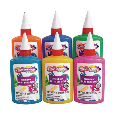 Pegamento con purpurina arcoíris Colorations - 118ml
