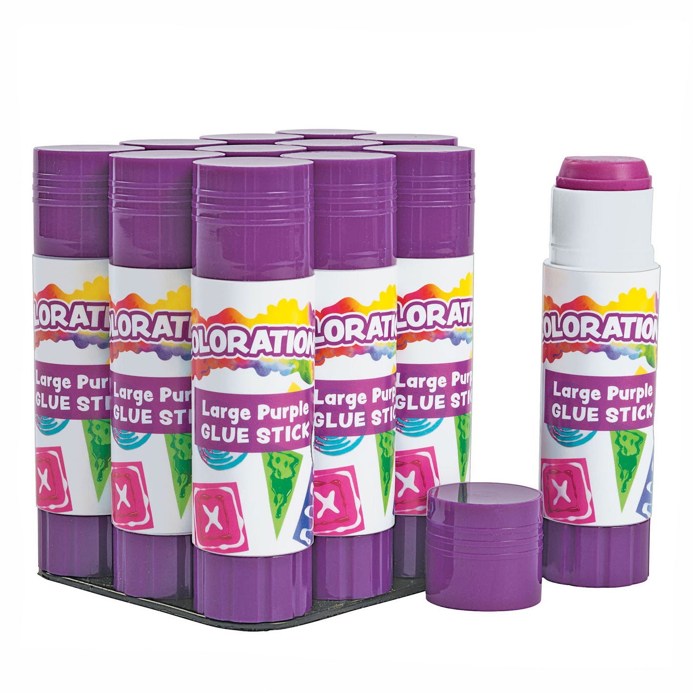 Colorations Glue Marker 25 gramos, conjunto de 12