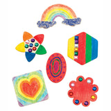 Colorations - Versier je eigen Houten Magneetvormen, 12st. - afbeelding 4