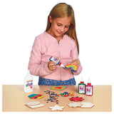 Colorations - Versier je eigen Houten Magneetvormen, 12st. - afbeelding 5