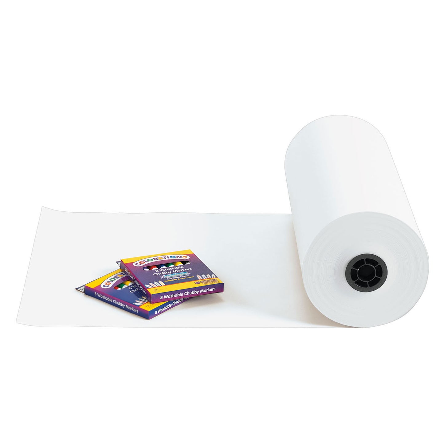 Colorazioni rotoli di carta bianca, 305m