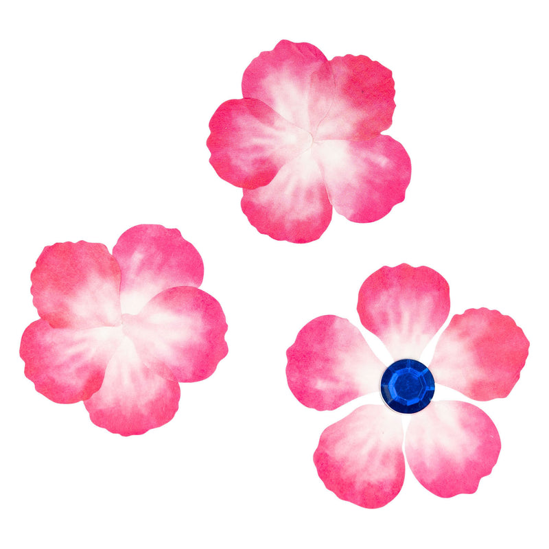 Colorazioni adesive Washi Petali rosa, 80 °.