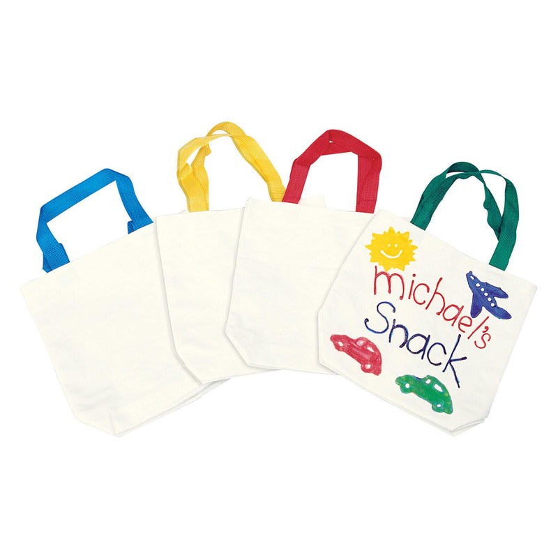 Colorations Cotton Carry Borse, set di 12