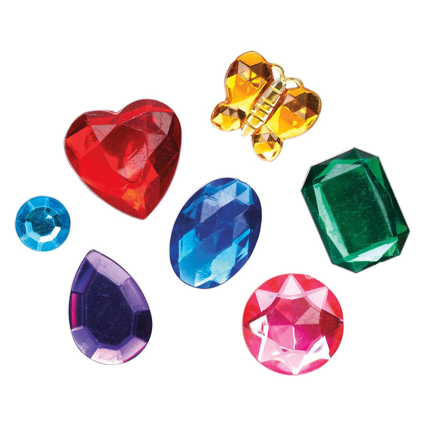 Colorazioni scintillanti strass grandi, 453 grammi